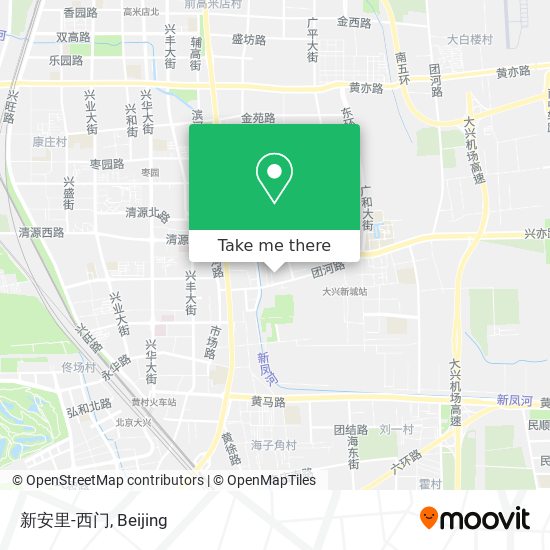 新安里-西门 map