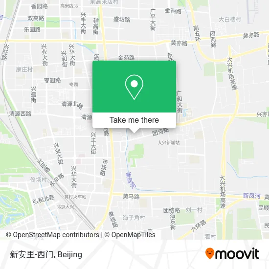 新安里-西门 map