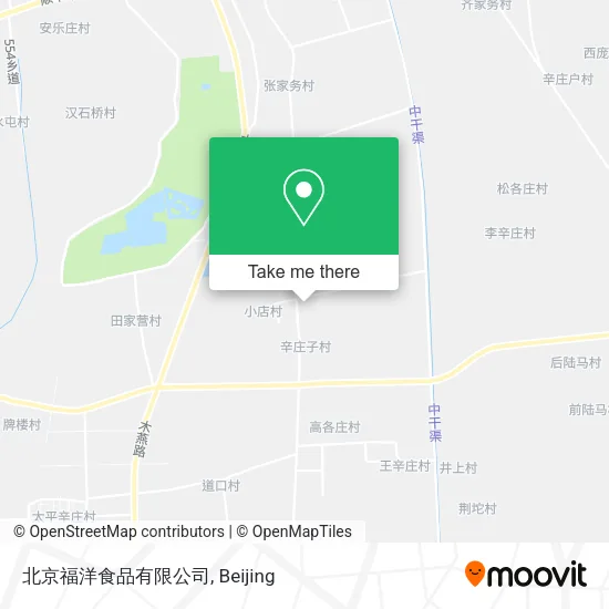北京福洋食品有限公司 map
