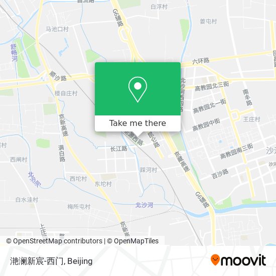 滟澜新宸-西门 map