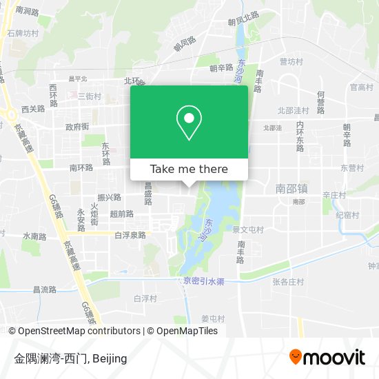 金隅澜湾-西门 map