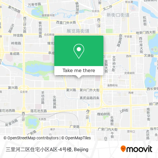三里河二区住宅小区A区-4号楼 map