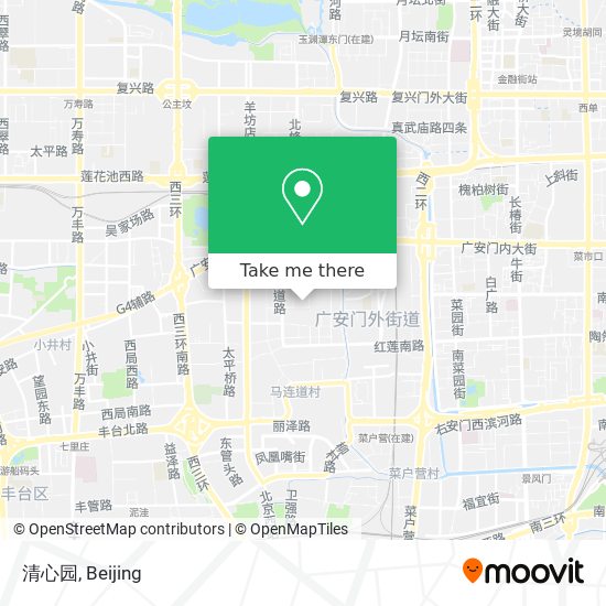 清心园 map