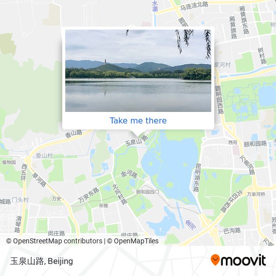 玉泉山路 map
