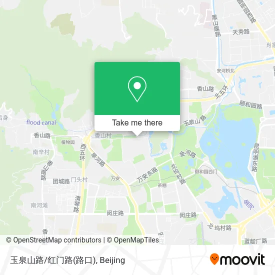 玉泉山路/红门路(路口) map