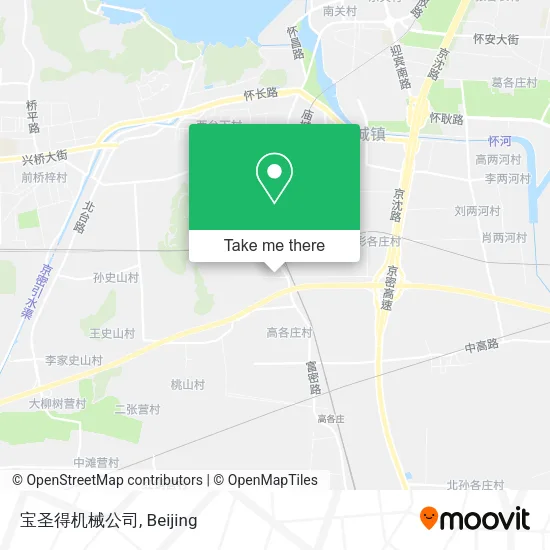 宝圣得机械公司 map