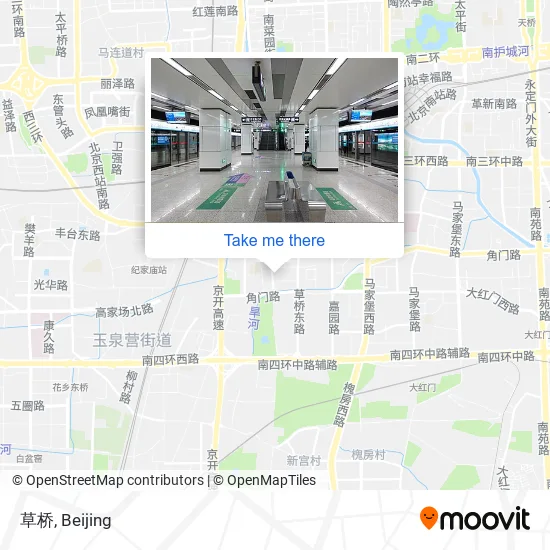 草桥 map
