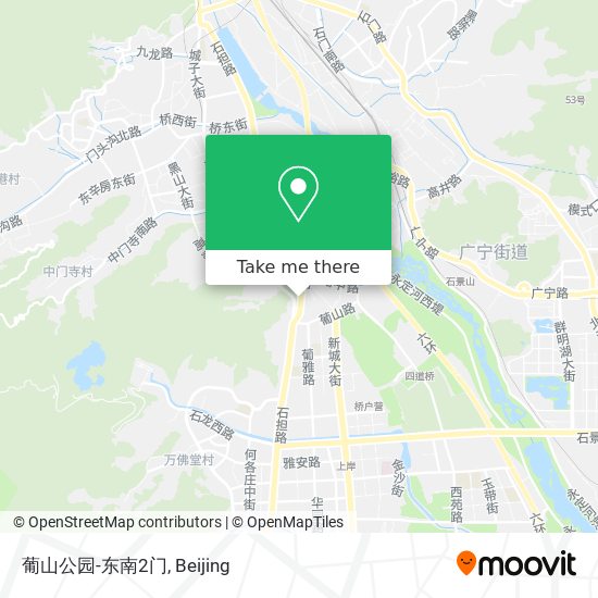 葡山公园-东南2门 map