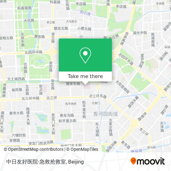 中日友好医院-急救抢救室 map