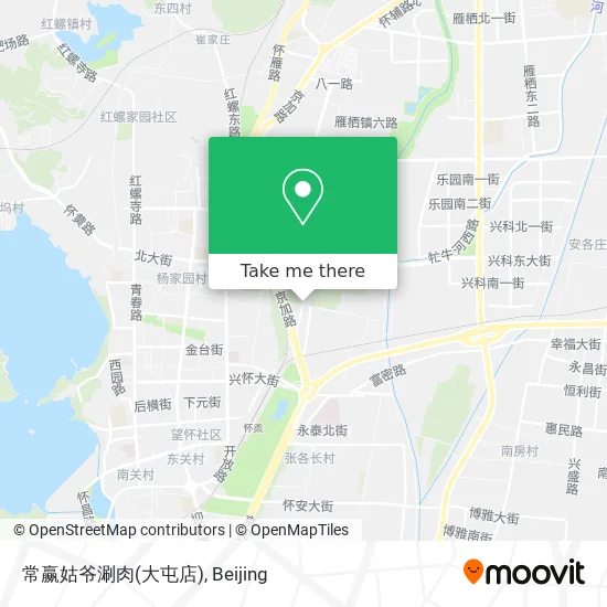 常赢姑爷涮肉(大屯店) map
