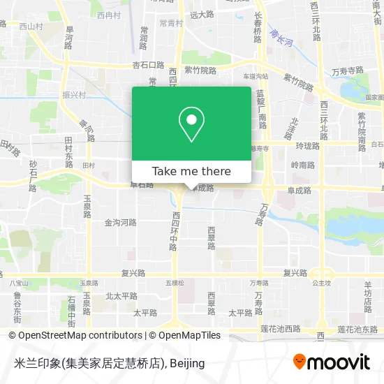 米兰印象(集美家居定慧桥店) map