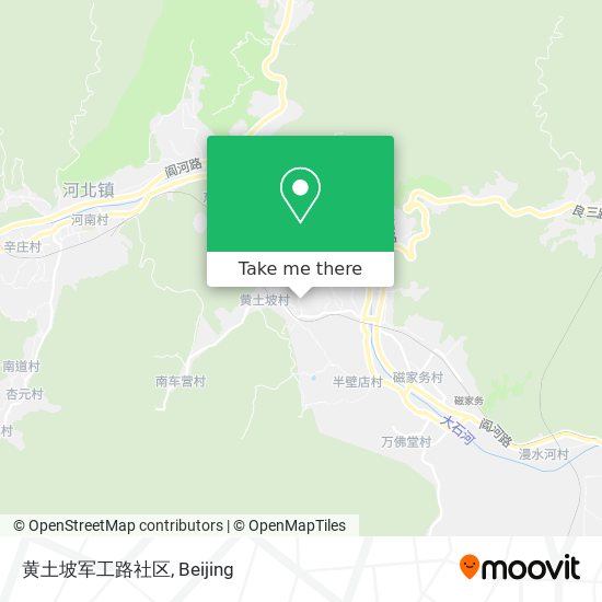 黄土坡军工路社区 map