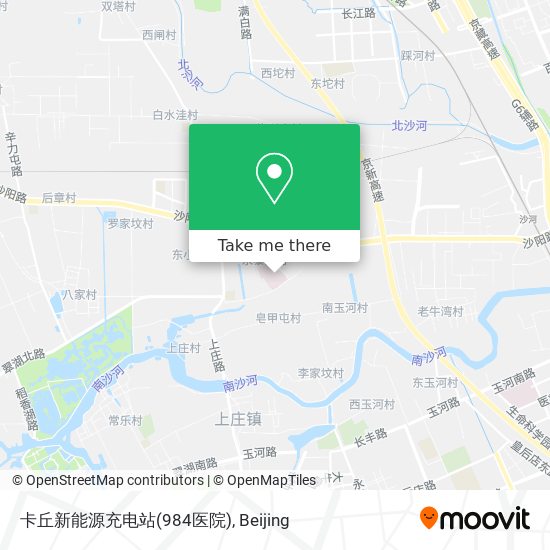 卡丘新能源充电站(984医院) map