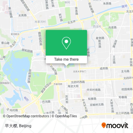 早大樱 map