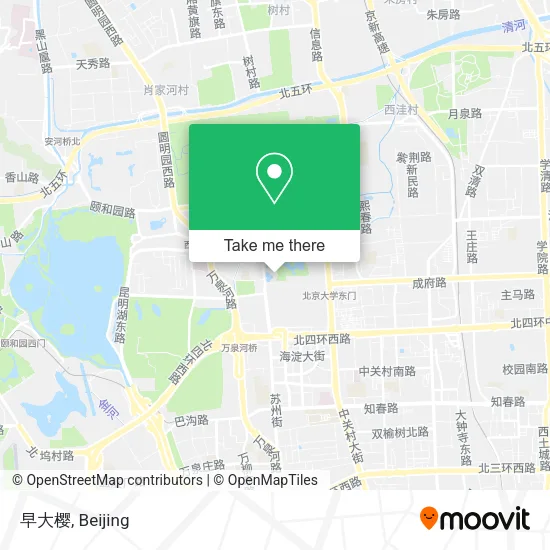 早大樱 map
