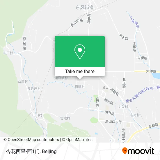 杏花西里-西1门 map