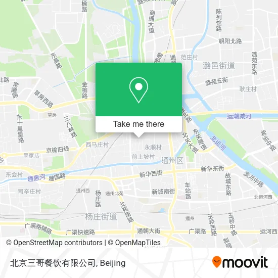 北京三哥餐饮有限公司 map