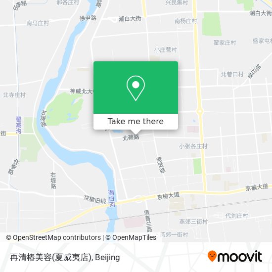 再清椿美容(夏威夷店) map