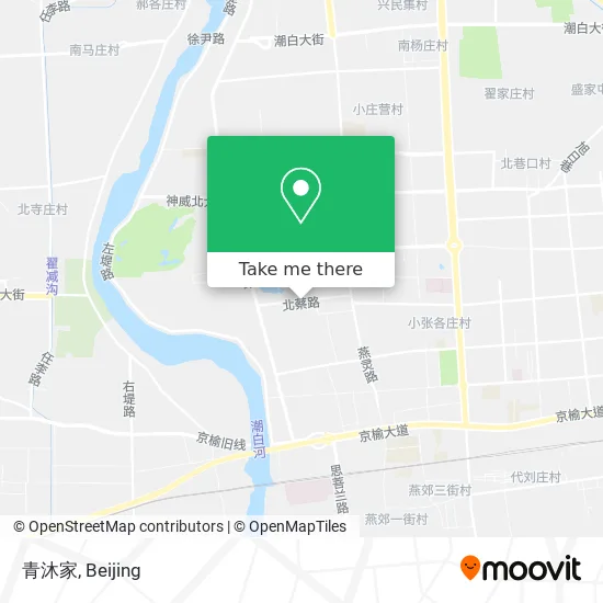 青沐家 map