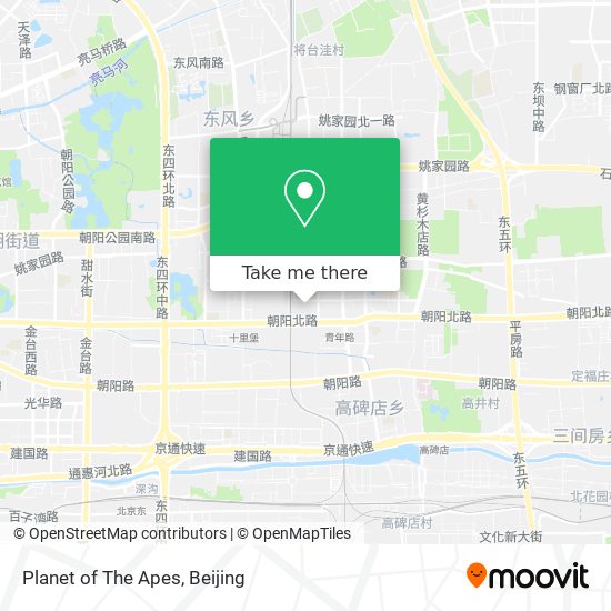 Planet of The Apes map