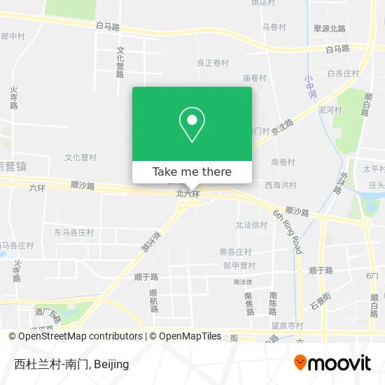 西杜兰村-南门 map