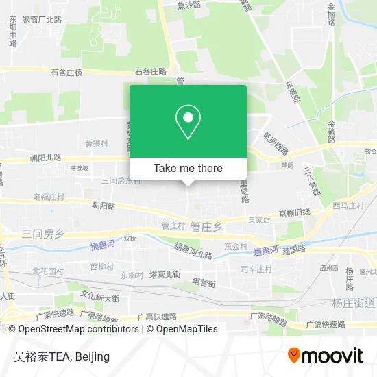 吴裕泰TEA map