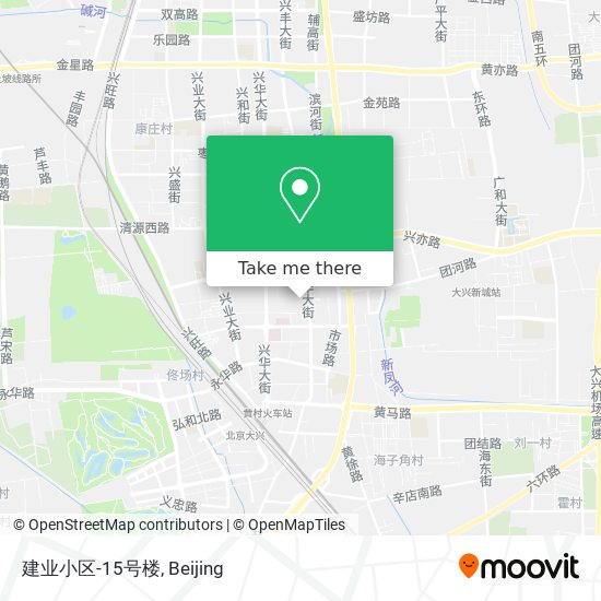 建业小区-15号楼 map