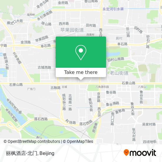丽枫酒店-北门 map