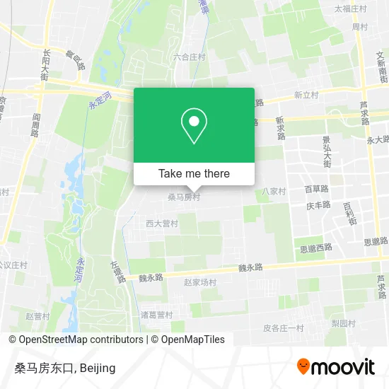 桑马房东口 map