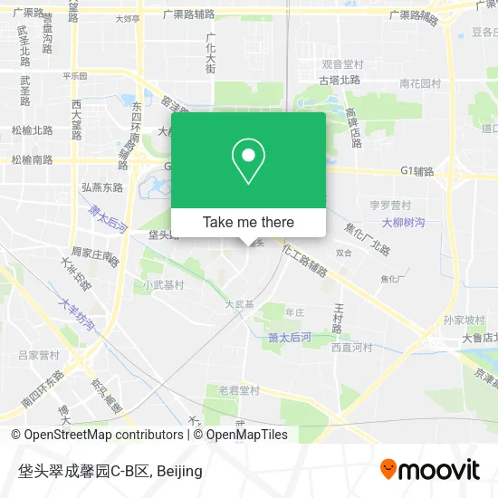 垡头翠成馨园C-B区 map