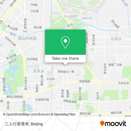 三人行新香米 map