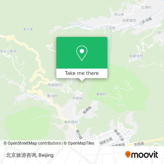 北京旅游咨询 map