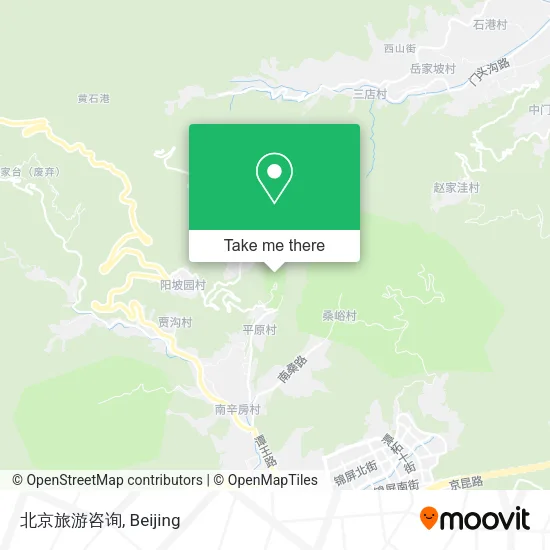 北京旅游咨询 map