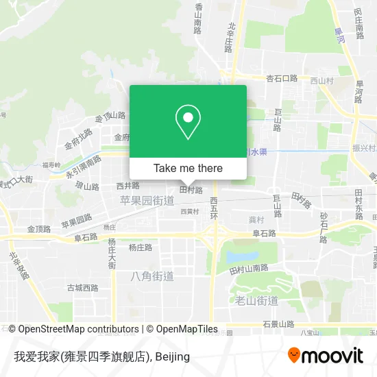 我爱我家(雍景四季旗舰店) map