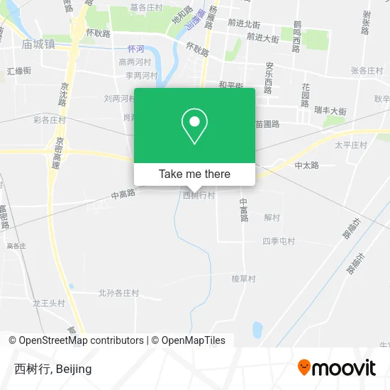 西树行 map