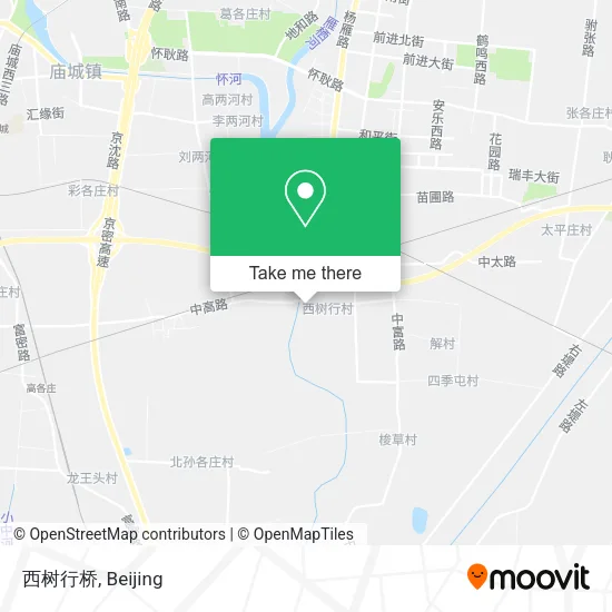 西树行桥 map