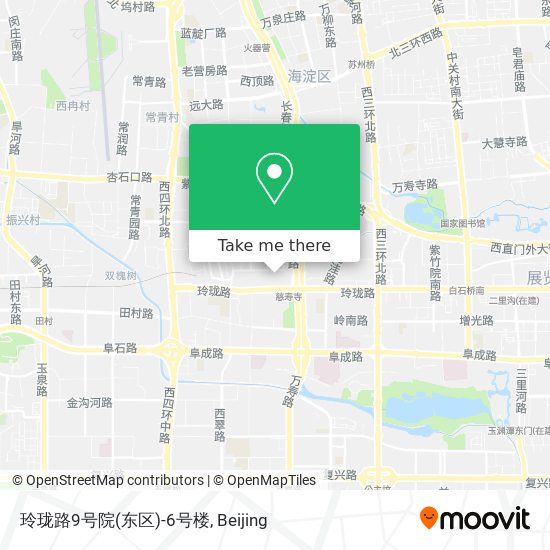 玲珑路9号院(东区)-6号楼 map