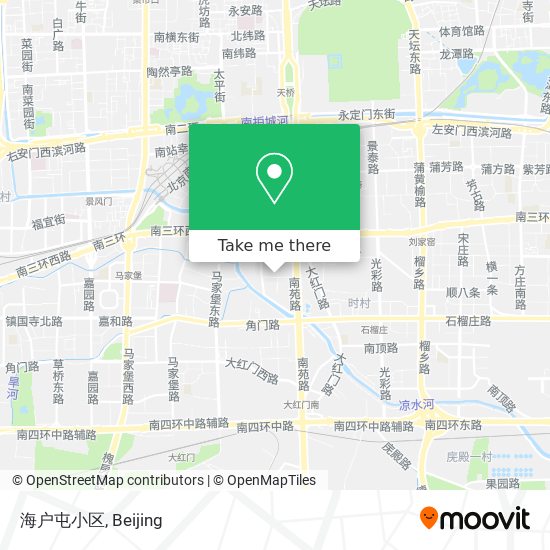 海户屯小区 map
