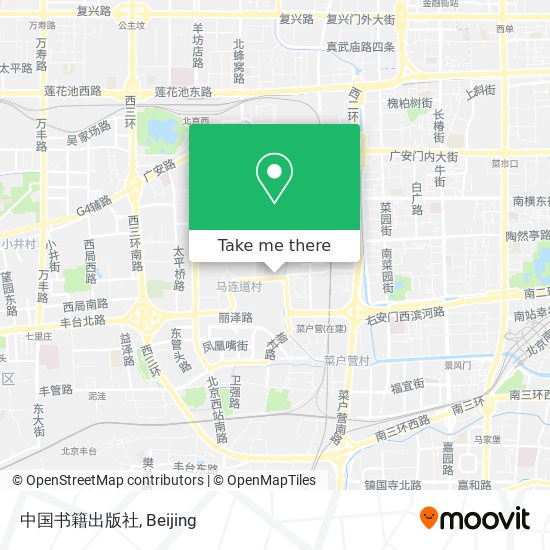 中国书籍出版社 map
