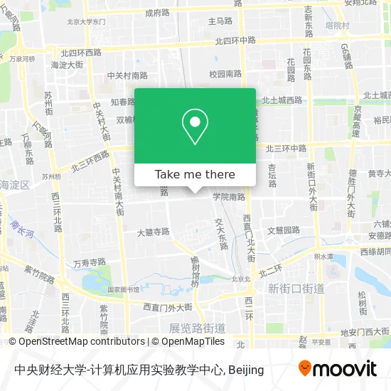 中央财经大学-计算机应用实验教学中心 map