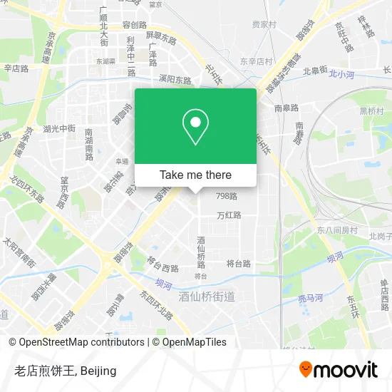 老店煎饼王 map