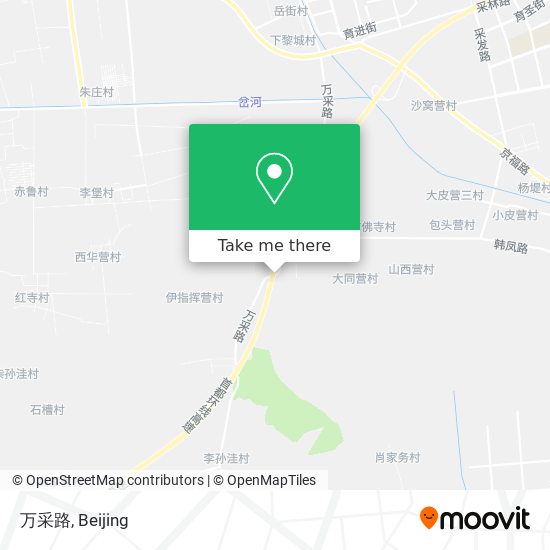 万采路 map