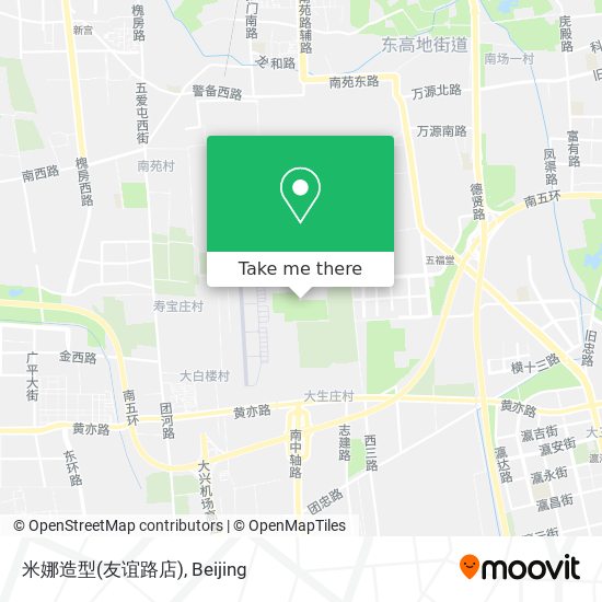 米娜造型(友谊路店) map