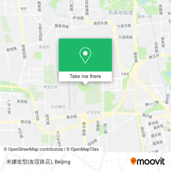 米娜造型(友谊路店) map