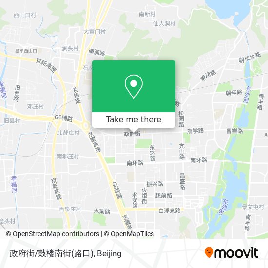 政府街/鼓楼南街(路口) map