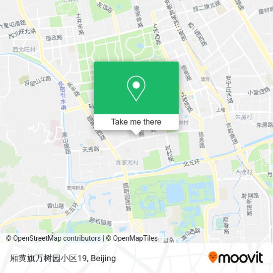 厢黄旗万树园小区19 map