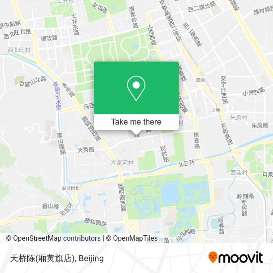 天桥陈(厢黄旗店) map
