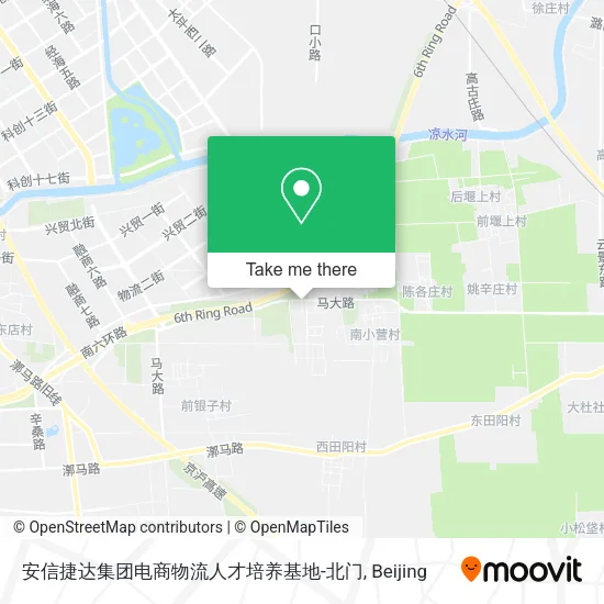 安信捷达集团电商物流人才培养基地-北门 map