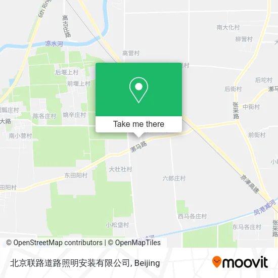 北京联路道路照明安装有限公司 map