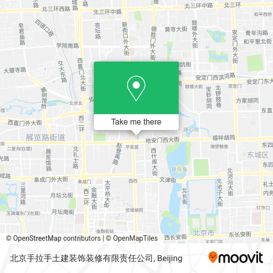北京手拉手土建装饰装修有限责任公司 map